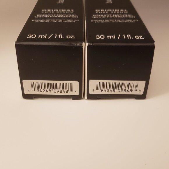 2-Pack Fair Cool 1 BareMinerals Original Pure Serum Liquid Foundation 1z New NIB - Picture 6 of 6